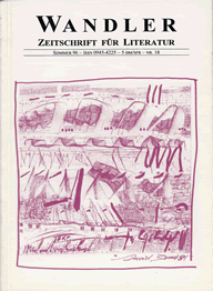 Wandler Zeitschrift f&uuml;r Literatur No 18