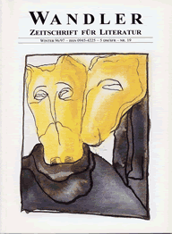 Wandler Zeitschrift für Literatur No 19