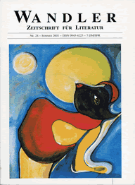 Wandler Zeitschrift f&uuml;r Literatur No 28