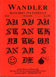 Wandler Zeitschrift f&uuml;r Literatur No 12